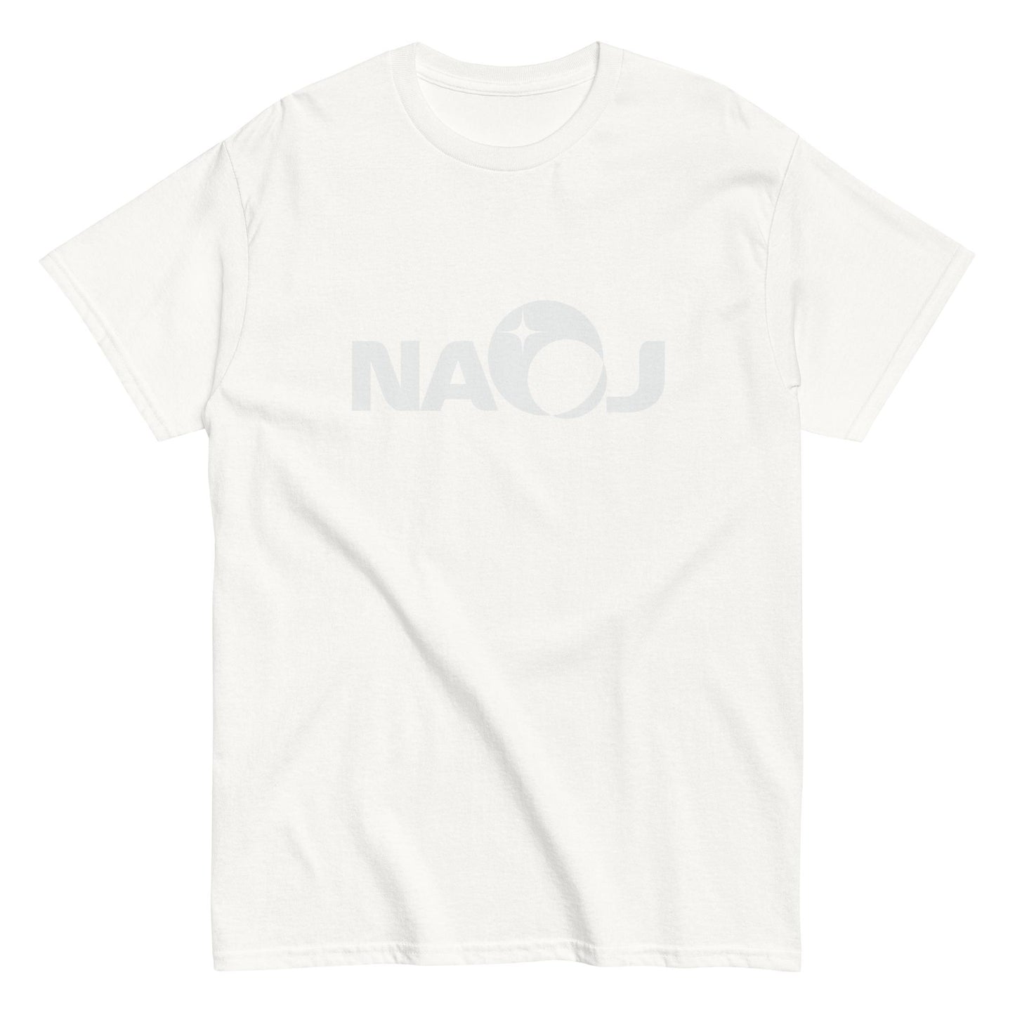 国立天文台 NAOJ ロゴマーク ヘビーウェイト Tシャツ ホワイト x ホワイト S 00