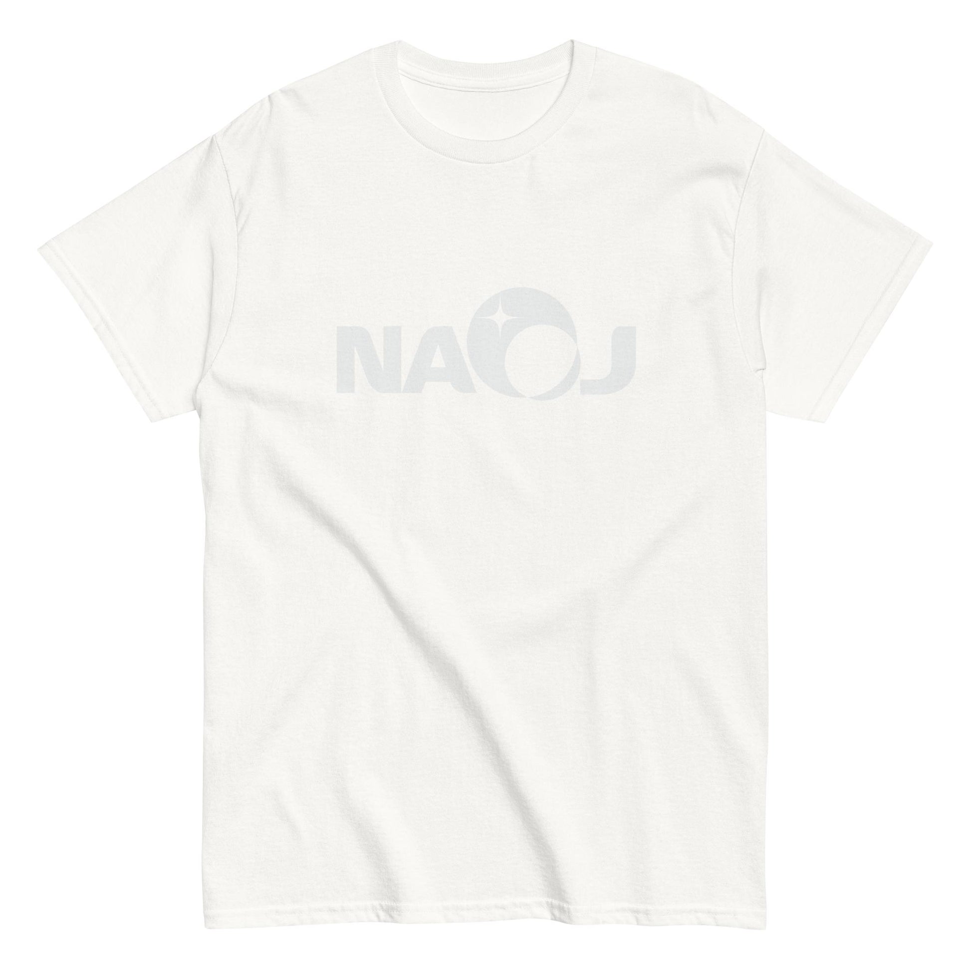 国立天文台 NAOJ ロゴマーク ヘビーウェイト Tシャツ ホワイト x ホワイト S 00
