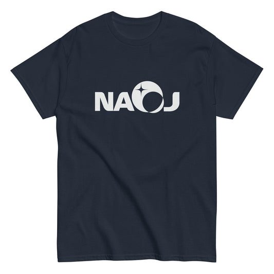 国立天文台 NAOJ ロゴマーク ヘビーウェイト Tシャツ ネイビー S 00
