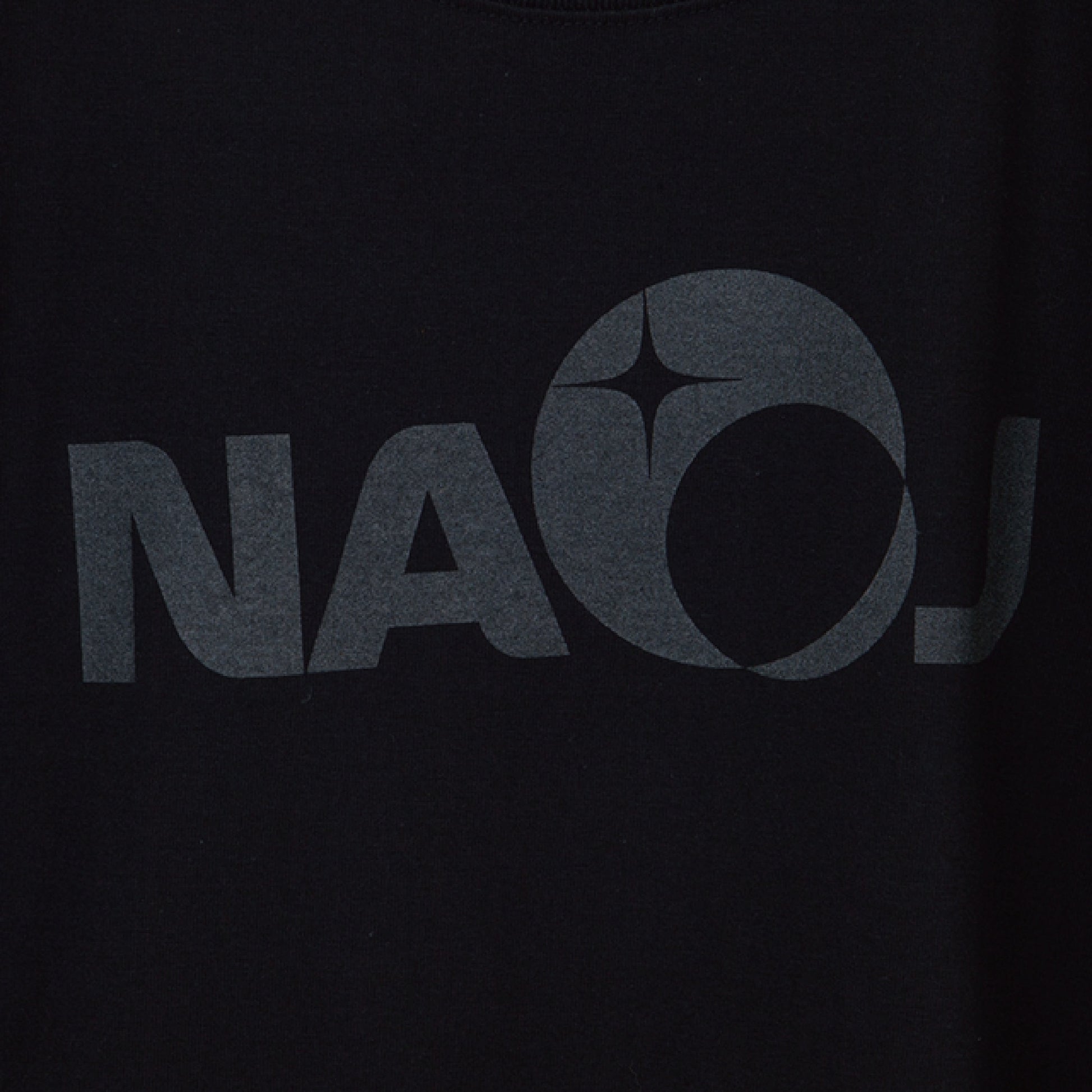 国立天文台 NAOJ ロゴマーク リフレクタ Tシャツ ブラック S 01