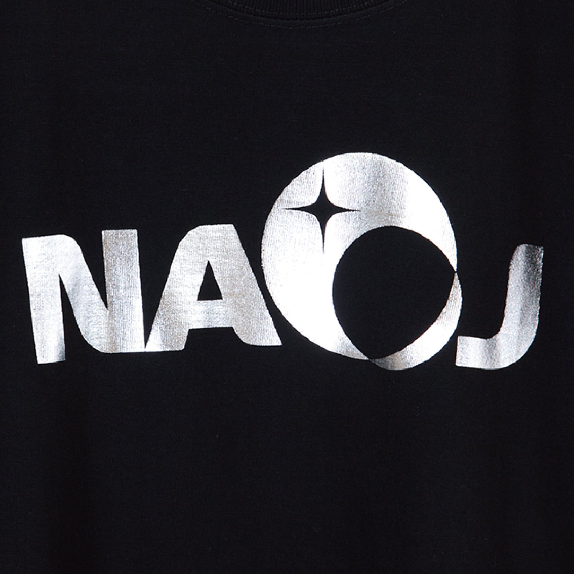国立天文台 NAOJ ロゴマーク きらきら Tシャツ ブラック S 03