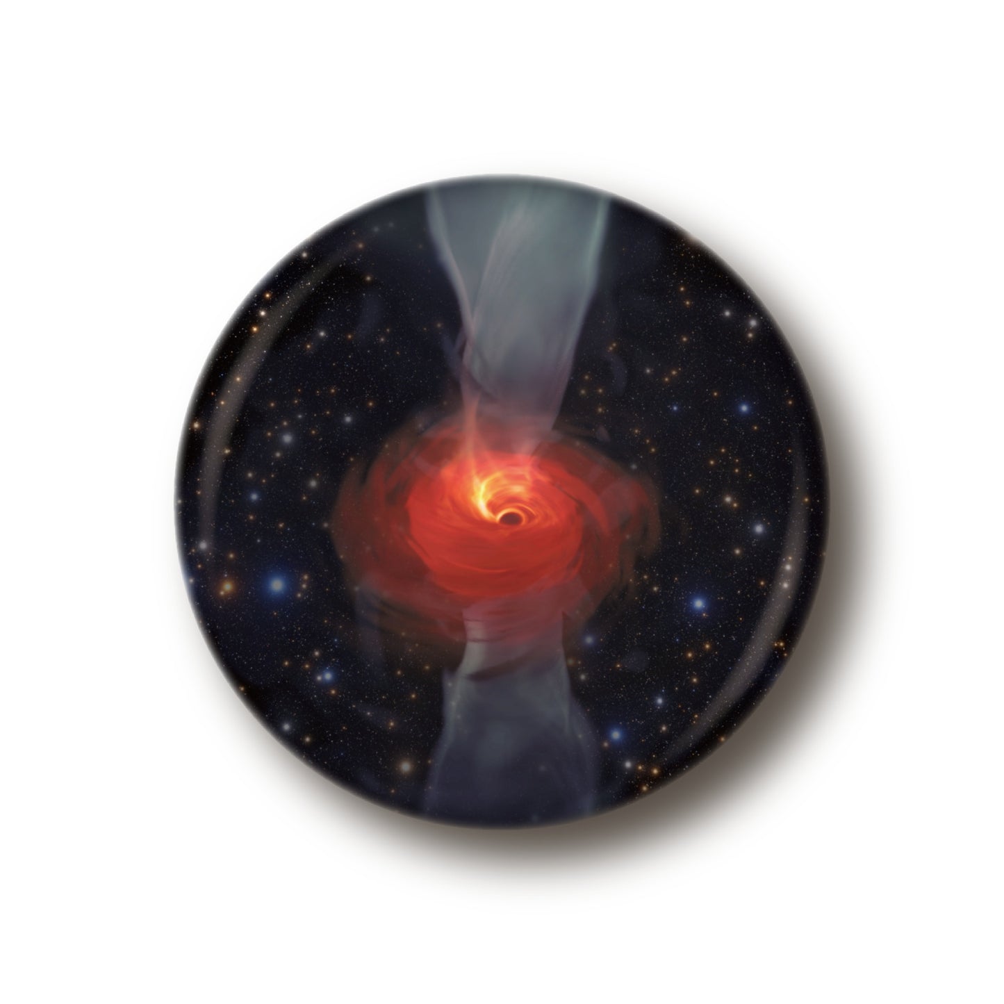 M87中心 ブラックホール  マグネット [大] M87中心ブラックホール周辺イメージ図 00