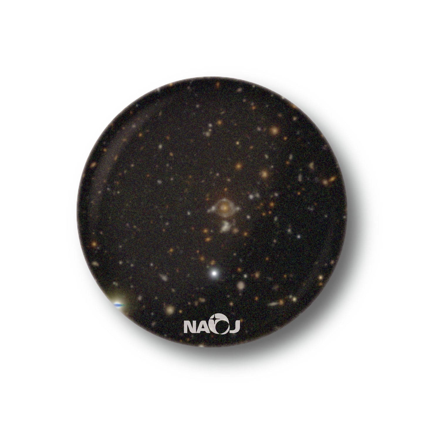 国立天文台  すばる望遠鏡HSCで見る宇宙  缶バッジ [小] ホルスの目 01