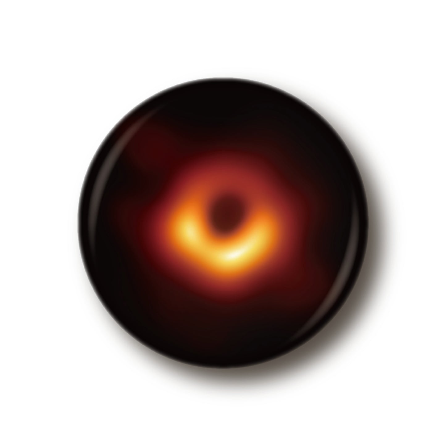 M87中心 ブラックホール  マグネット [大] EHTで撮影したM87中心ブラックホール画像 00