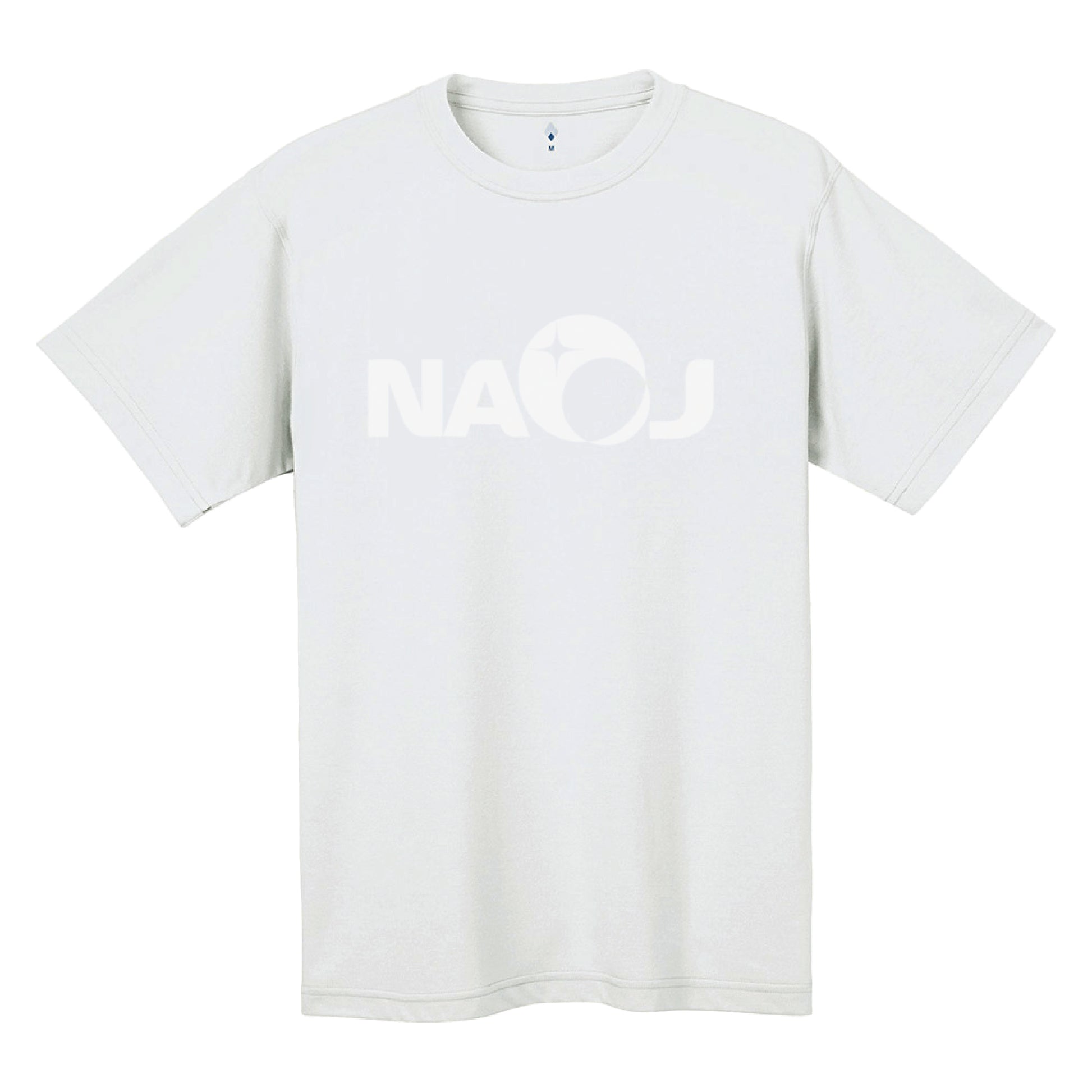 国立天文台 NAOJ ロゴマーク WIC. Tシャツ ホワイト x ホワイト S 00