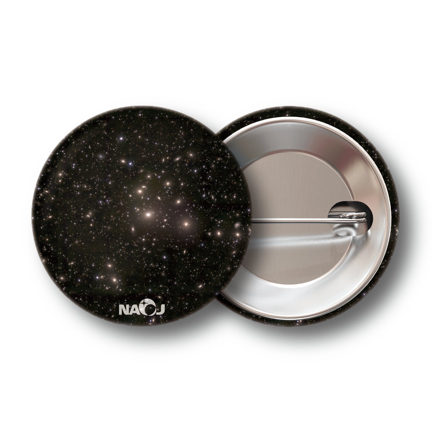 国立天文台  すばる望遠鏡HSCで見る宇宙  缶バッジ [小] ペルセウス座銀河団 00