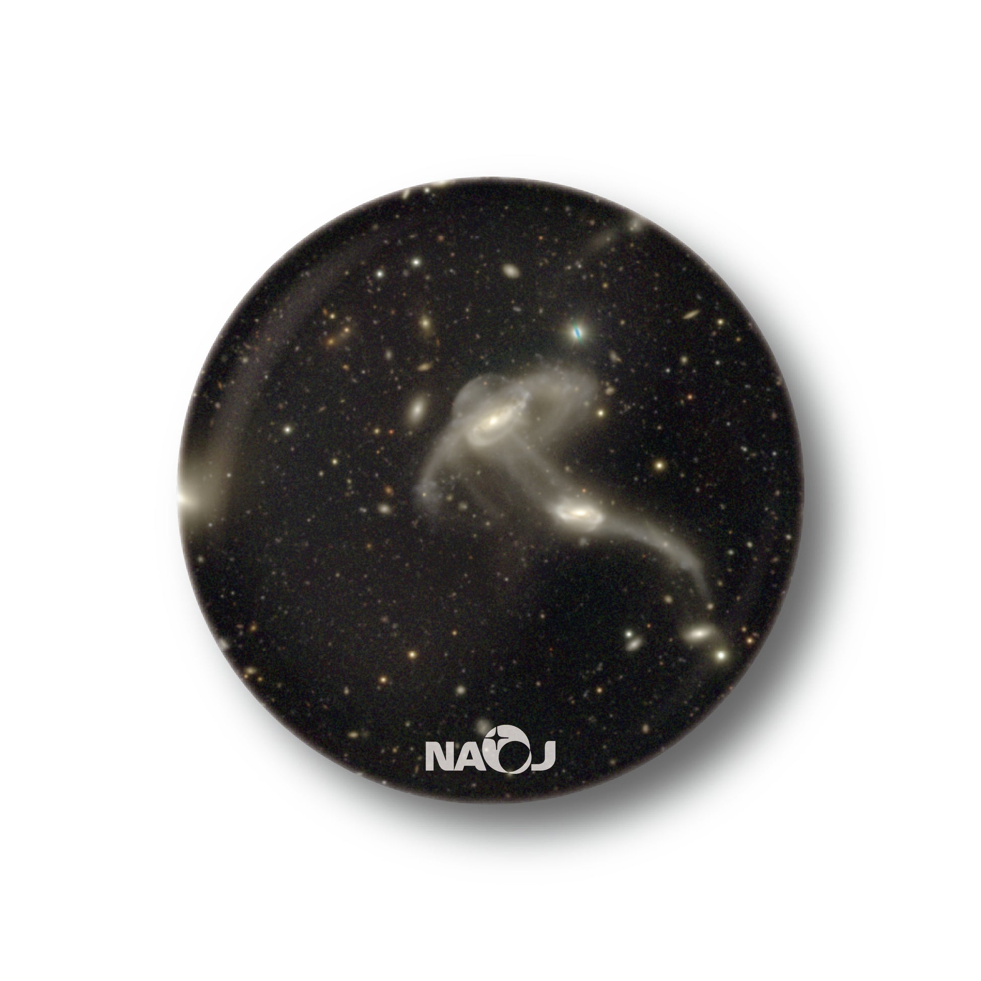 国立天文台  すばる望遠鏡HSCで見る宇宙  マグネット [小] 衝突銀河 UGC9327&FIRST 01