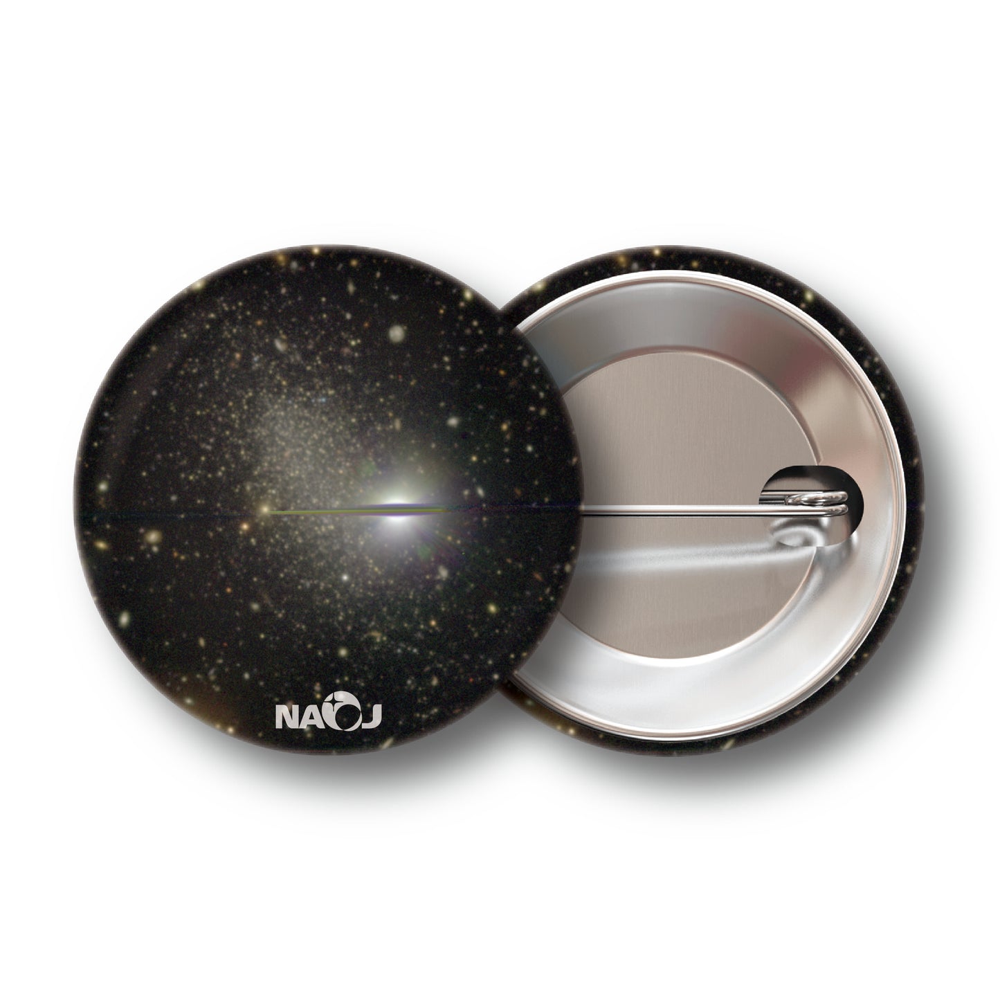 国立天文台  すばる望遠鏡HSCで見る宇宙  缶バッジ [小] 矮小銀河 KKR25 00