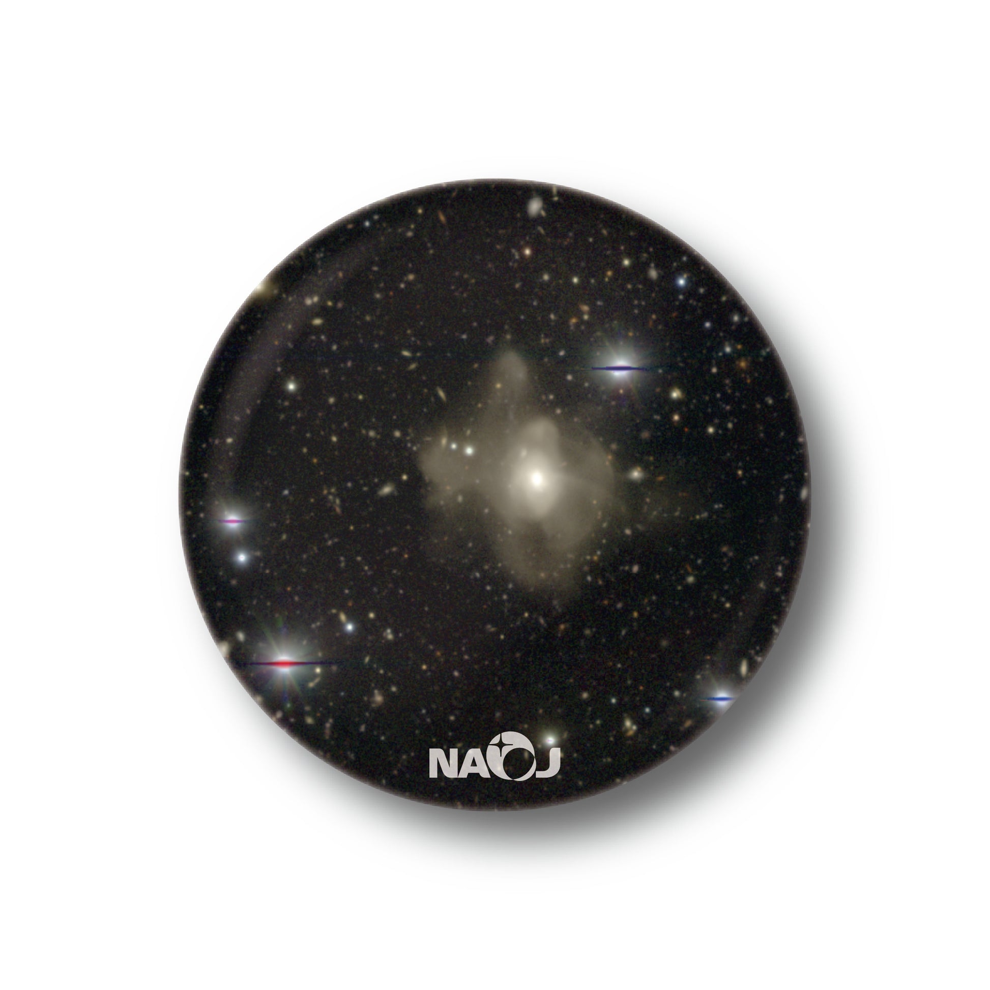 国立天文台  すばる望遠鏡HSCで見る宇宙  マグネット [小] 衝突銀河 2MASXJ16270254+4328340 01