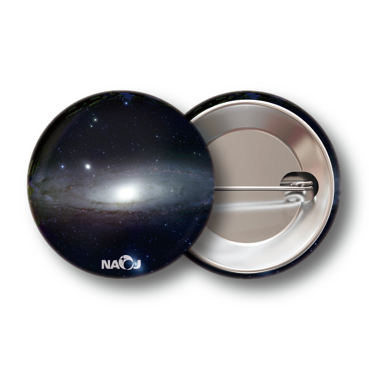 国立天文台  すばる望遠鏡HSCで見る宇宙  缶バッジ [小] アンドロメダ銀河 (M31) 00
